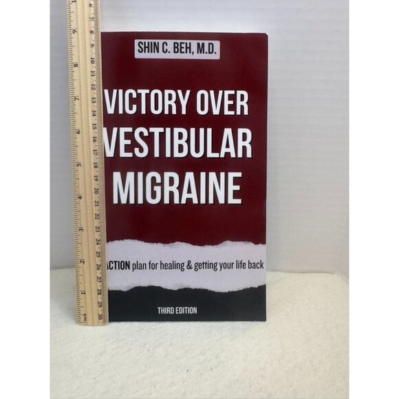 Victory Over Vestibular Migraine By Shin C. Beh M.D. 3rd Edition - Picture 3 of 3